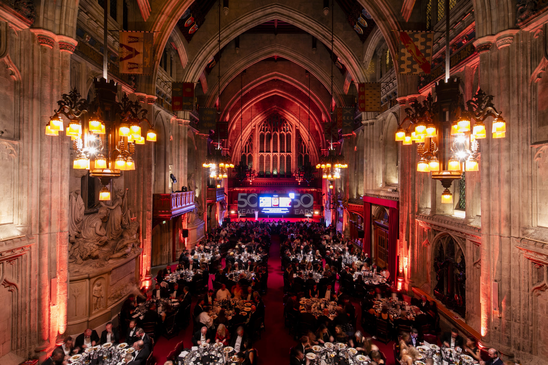 C&S at the IWSC 50th anniversary Awards Banquet, held at the Guildhall
