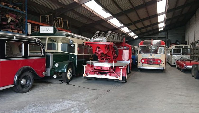 Coates & Seely's 1954 British Leyland coach 'Albion'.