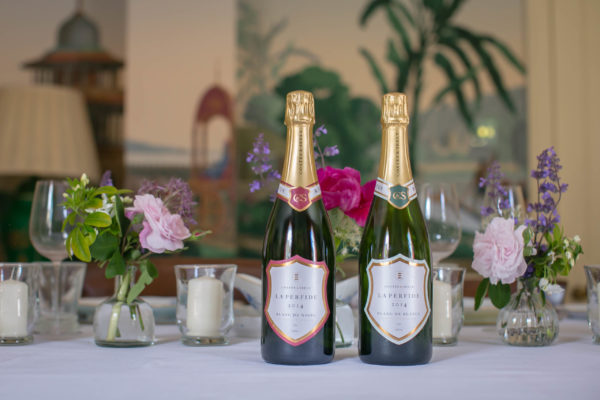 Vintage English sparkling wine